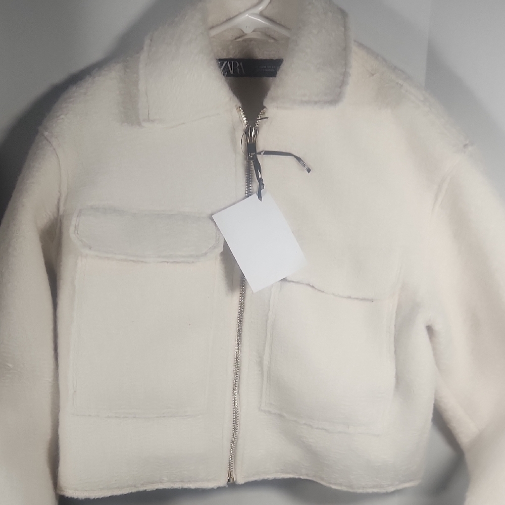 Zara Women's Cream Jacket